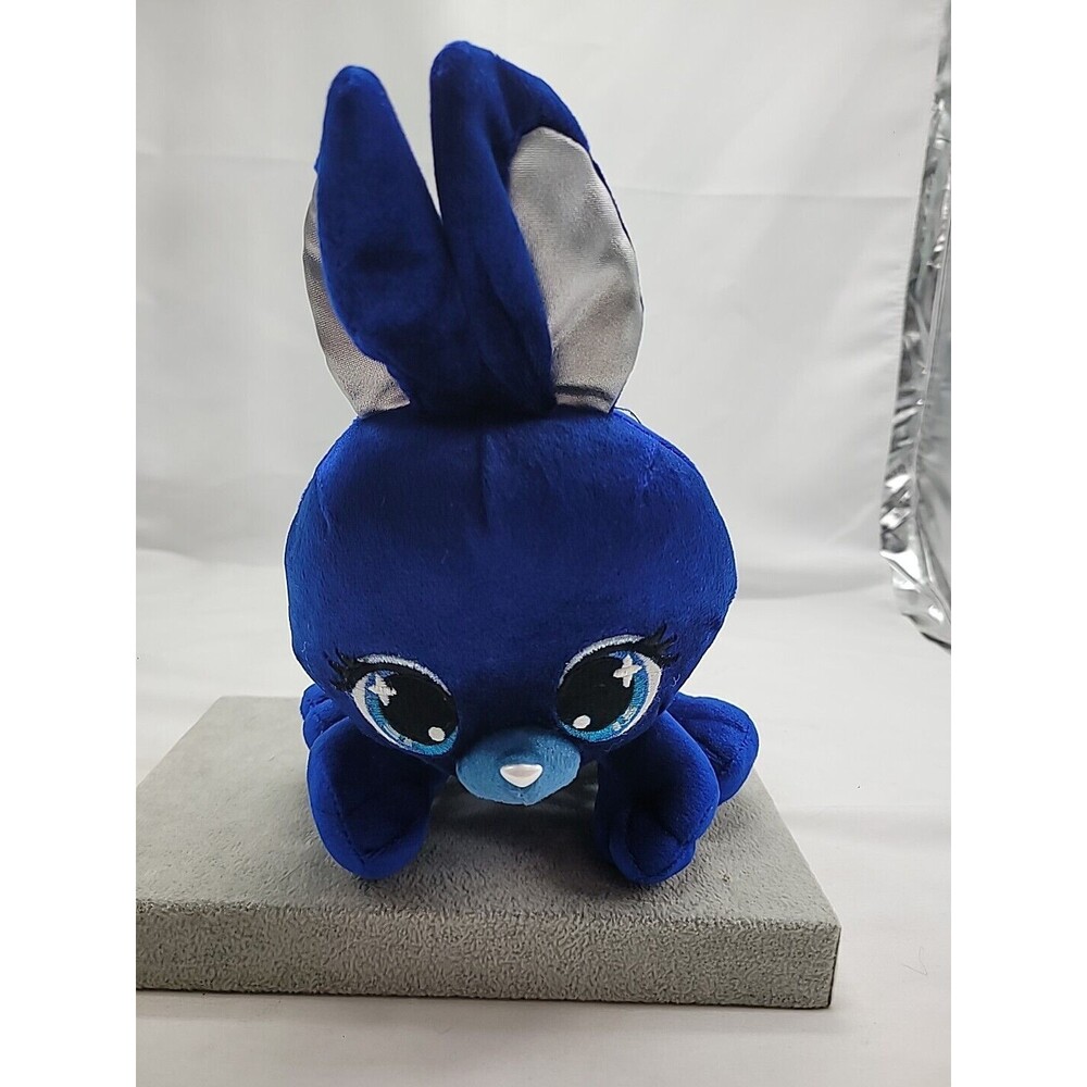Gund Plushes Pets Bunny Zuri Karrats Navy Cobalt Blue Rabbit Plush Plushes 9"